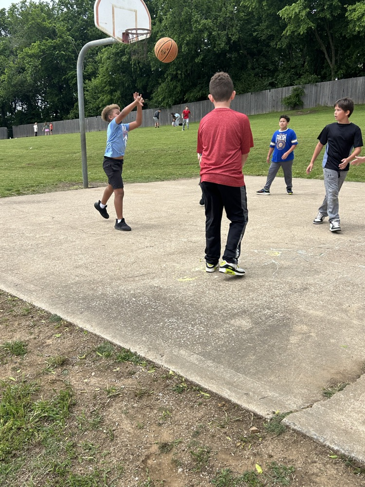 students playing game 