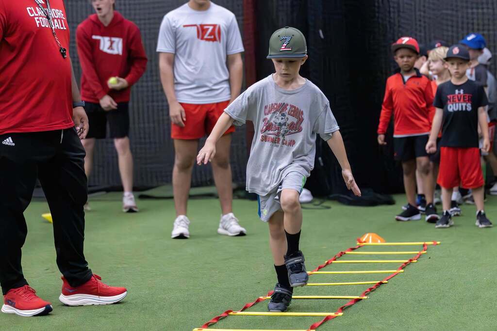 zebra baseball camp attendees