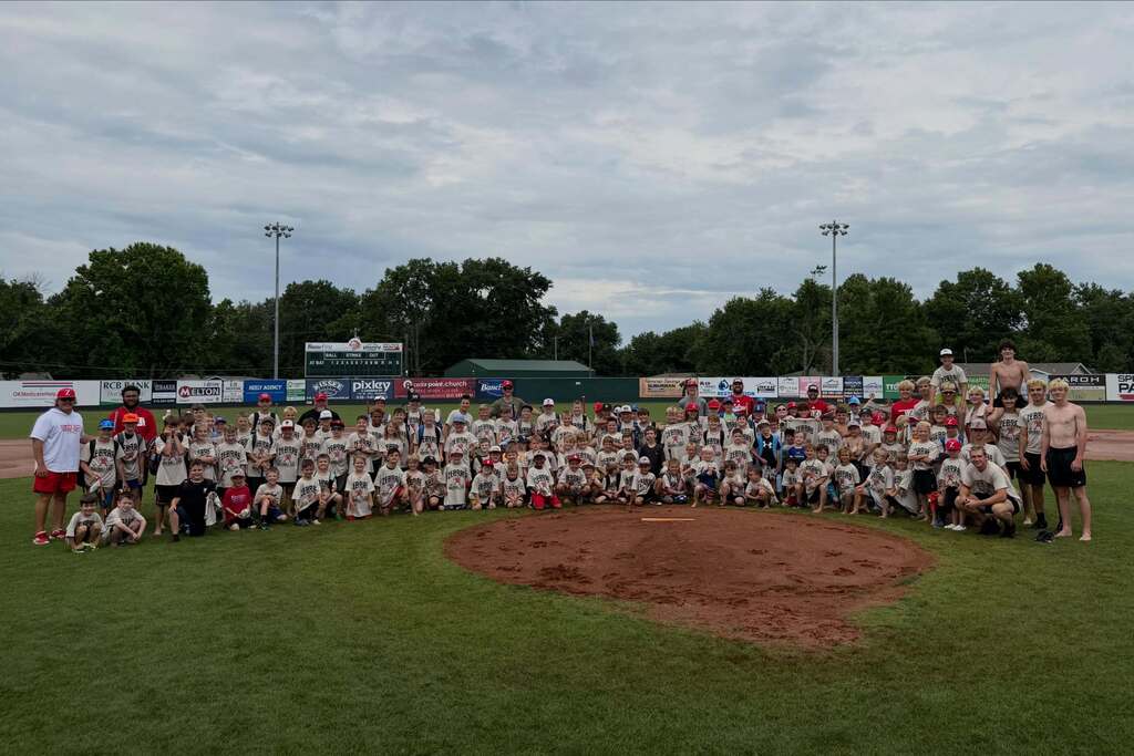 zebra baseball camp attendees