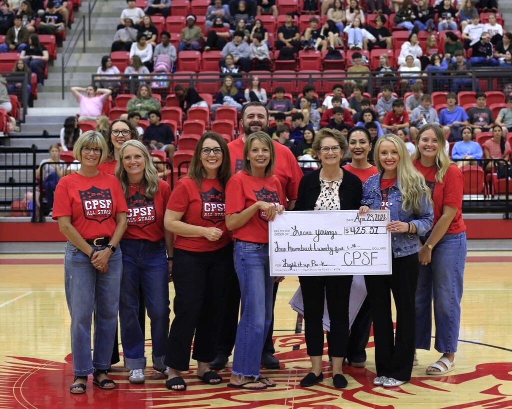 grant recipients with checks
