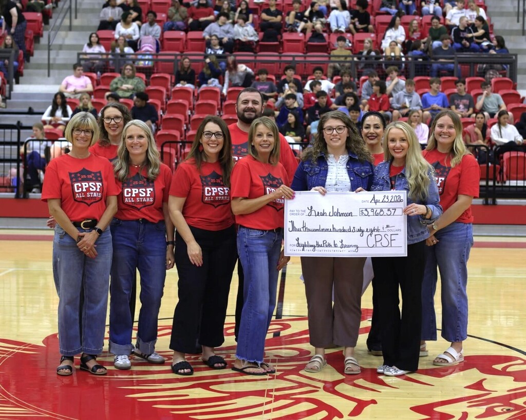 grant recipients with checks 