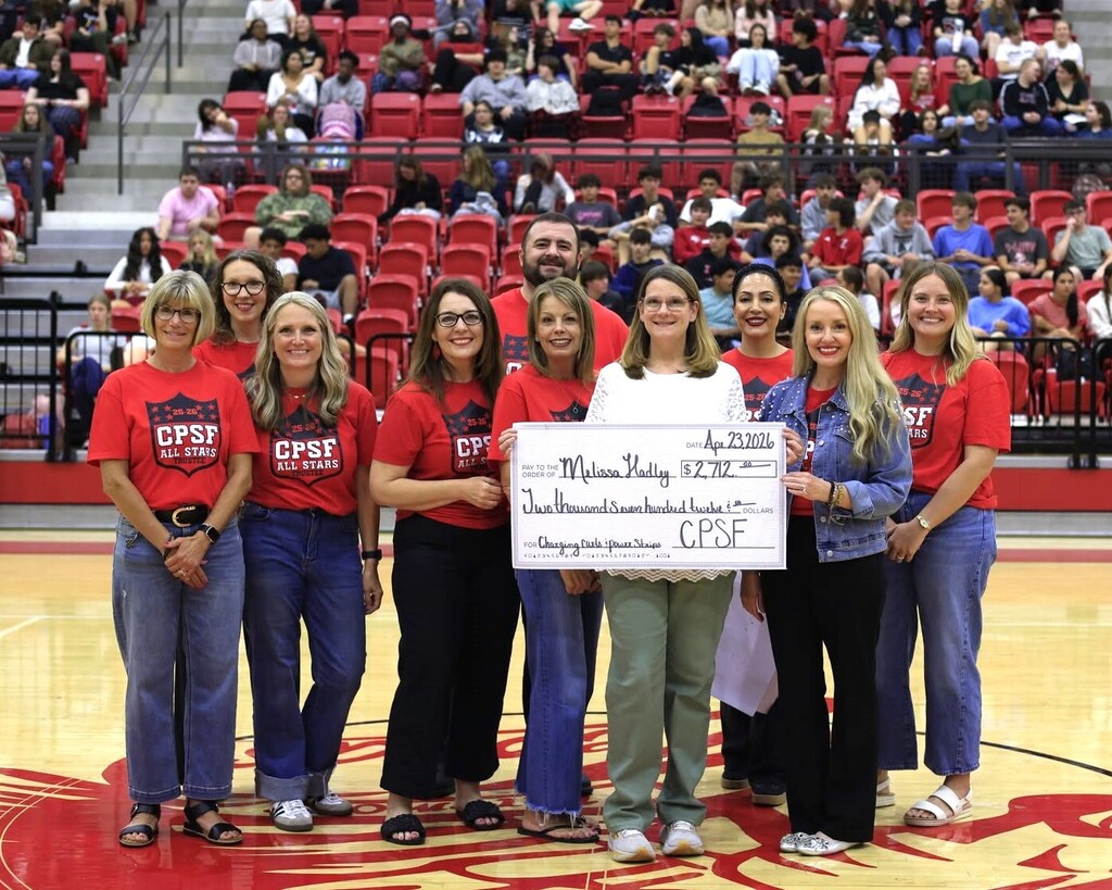 grant recipients with checks 