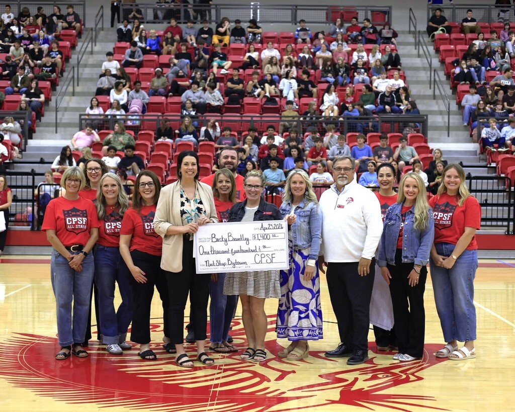 grant recipients with checks