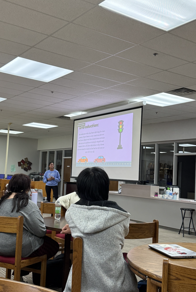 AP English Language students put their communication and persuasion skills into action through ZED Talks. As a capstone project, students researched topics they were passionate about and delivered presentations designed to inform, inspire, and persuade their audience.  This experience helped students build confidence, strengthen public speaking skills, and discover the power of their own voices. We are proud of their hard work and willingness to step outside their comfort zones!