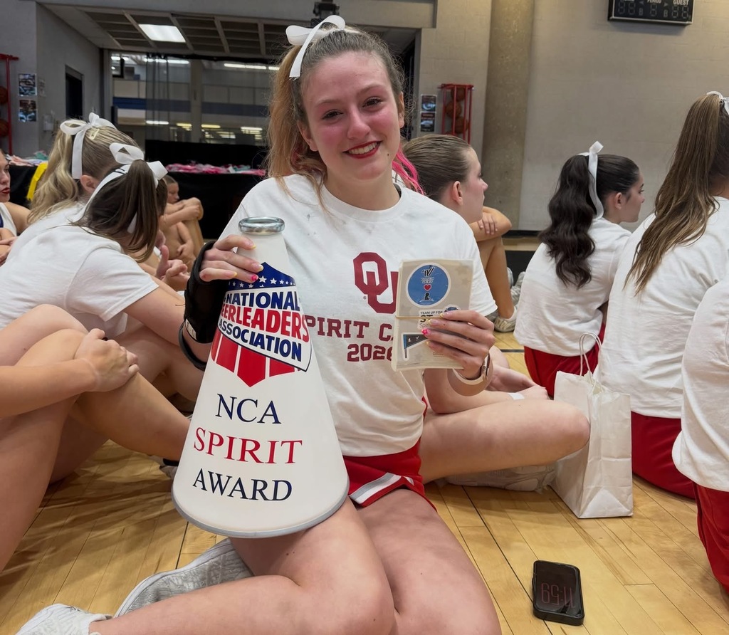 CHS Cheer has had an incredible summer representing Claremore at multiple camps, including NCA and ECC!  The team earned several major awards, showcasing their skill, spirit, and dedication. Highlights include Top Stunt, Top Jumper, the NCA Spirit Award, 22 All-American nominations, and 7 All-American honorees!  We are so proud of these athletes for their hard work, leadership, and outstanding representation of CHS!