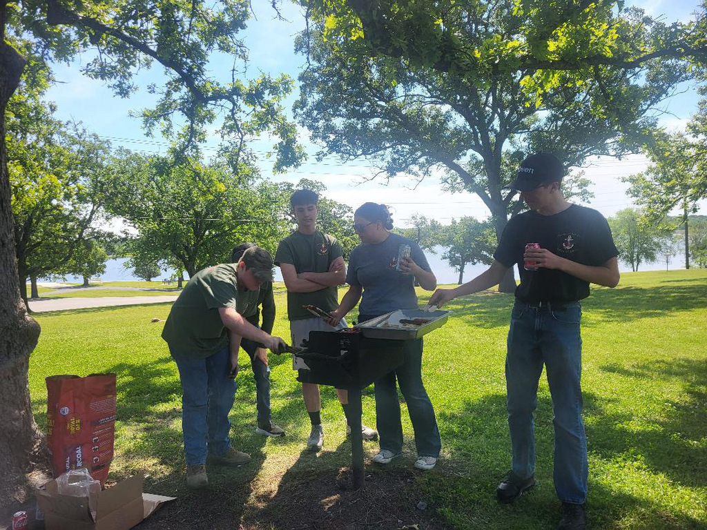 CHS NJROTC wrapped up a year of hard work with a well-earned day at Claremore Lake.  Cadets enjoyed time together fishing, playing games, grilling out, and simply relaxing as a unit. It was a great opportunity to build camaraderie, reflect on the year, and celebrate their accomplishments.  We are proud of these cadets for their leadership, teamwork, and character—both in and out of uniform.