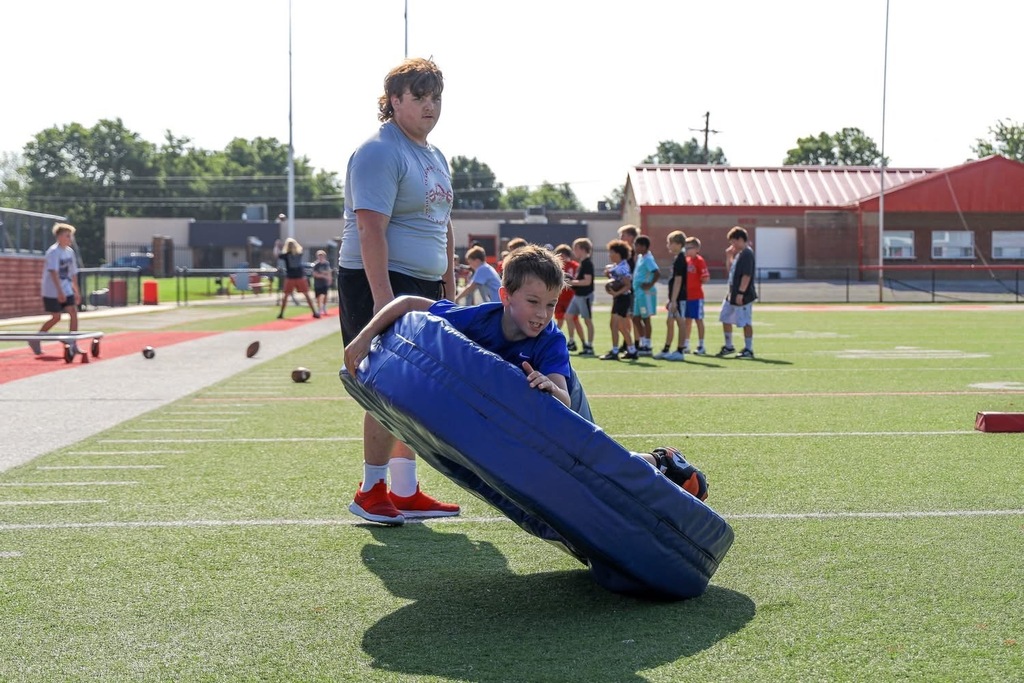 Zebra football players recently suited up and stepped onto the field of community impact, spending time at a youth football camp and investing in the next generation of athletes.  Throughout the camp, our athletes truly coached up the next play—breaking down skills, demonstrating techniques, and calling out encouragement like true leaders on and off the field. They were all-in from kickoff to the final whistle, making sure every young player had a chance to learn, grow, and gain confidence.  It was a great opportunity for our players to move the chains in the community, build relationships, and tackle the role of mentorship head-on. By sharing their knowledge and energy, they helped run up the score in positivity and inspired future Zebras to keep pushing forward.