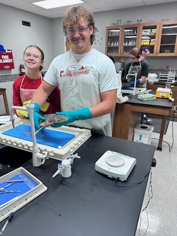 Our zoology students took learning to the next level this week with an exciting hands-on shark dissection experience! Working in lab teams, students carefully examined anatomical structures, identified key internal and external features, and gained a deeper understanding of vertebrate biology in a real-world setting. From observing adaptations to comparing systems, the lab brought classroom concepts to life in a meaningful and engaging way. This experience challenged students to think like scientists—asking questions, making observations, and connecting structure to function throughout the dissection process. Great work to our future scientists for their curiosity, professionalism, and willingness to dive into hands-on learning! 🦈