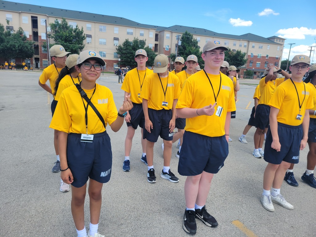 Claremore High School Cadets at the Area 19 North Texas Leadership Academy