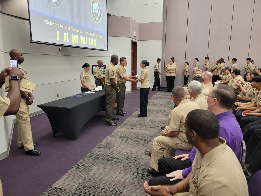 Claremore High School Cadets at the Area 19 North Texas Leadership Academy