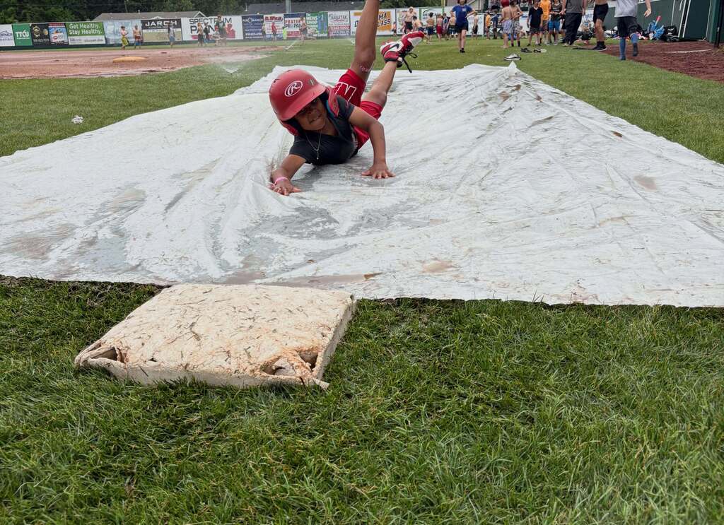 Students at Baseball Camp 2026