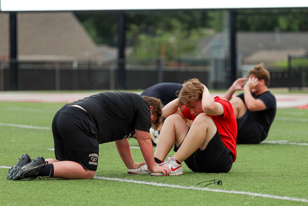 High school students training at Summer Pride