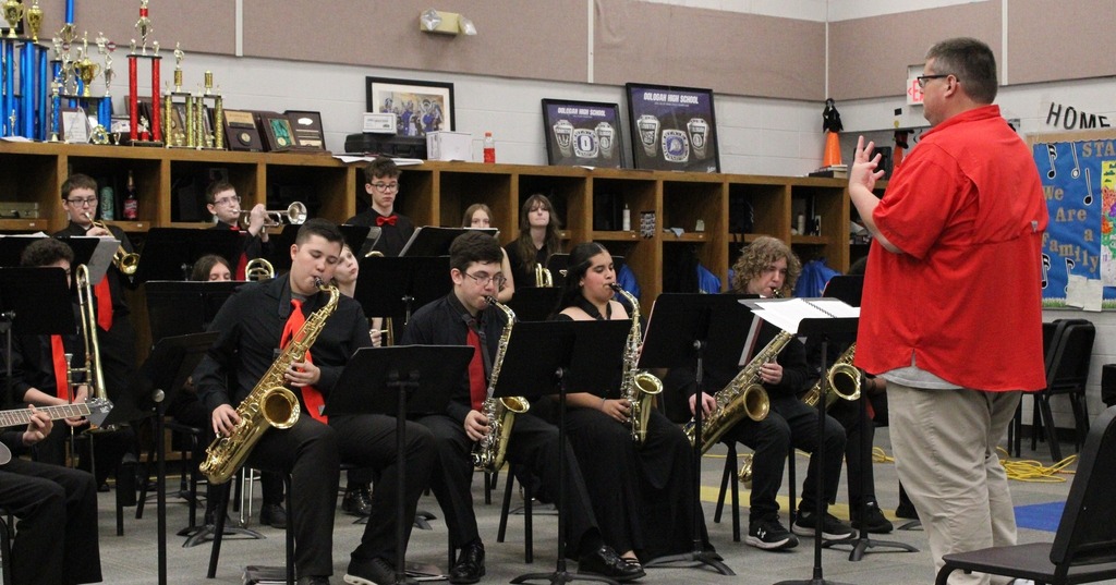 WRJH Band playing their music