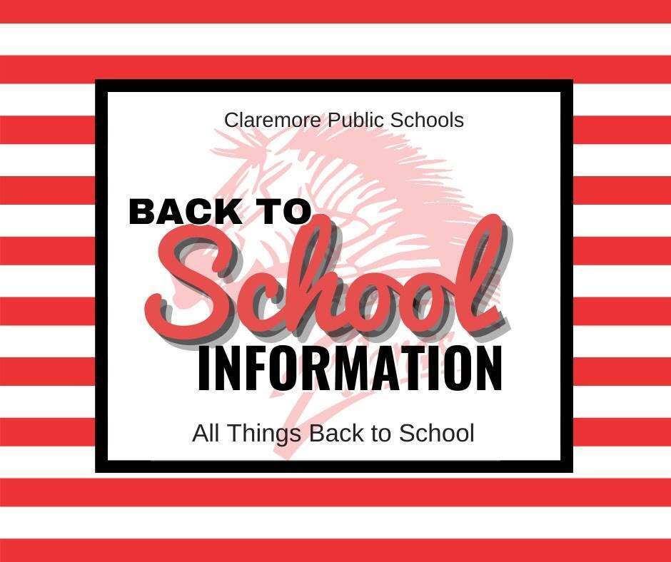 zebra logo "back to school information" 