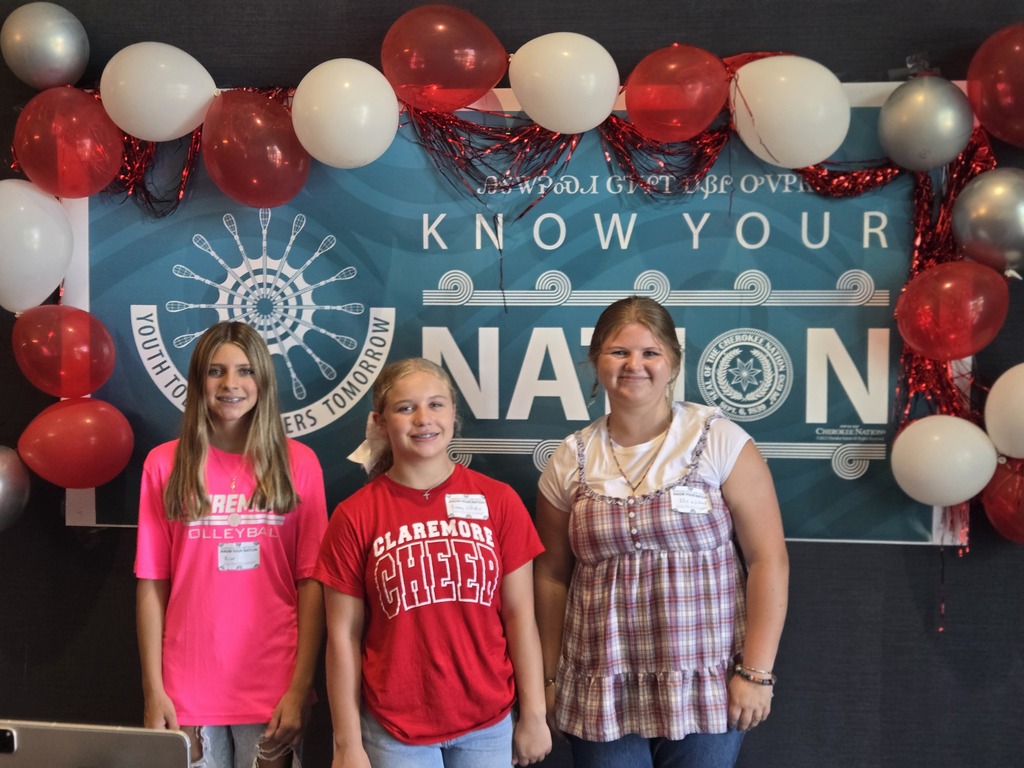 Claremore students at the Know Your Nation Youth Leadership Conference.