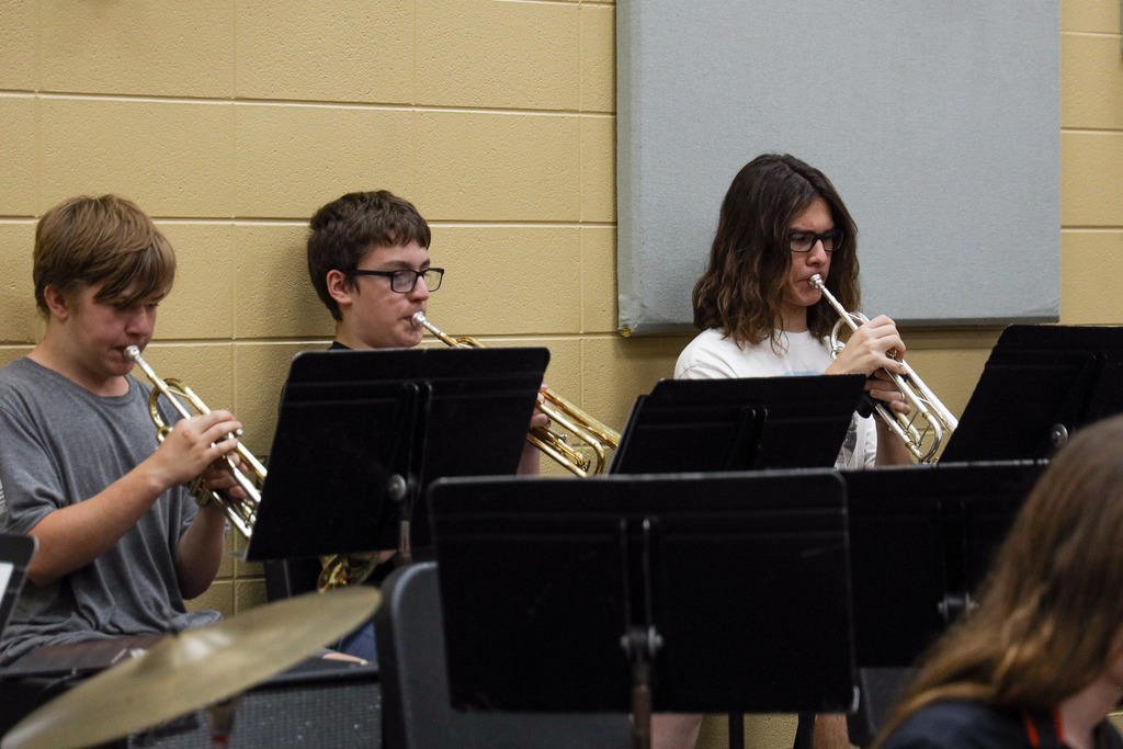 Student at Jazz Summit Camp