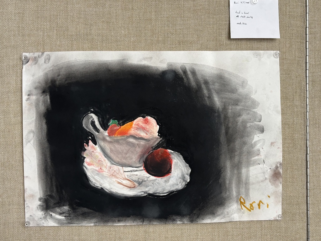 Rori Williams artwork on display at the Philbrook.