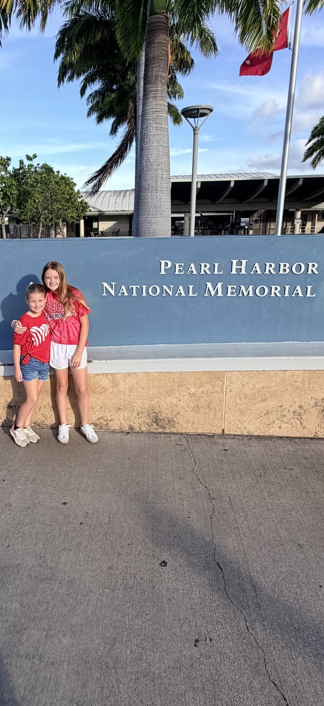 The Howell's visiting Pearl Harbor.