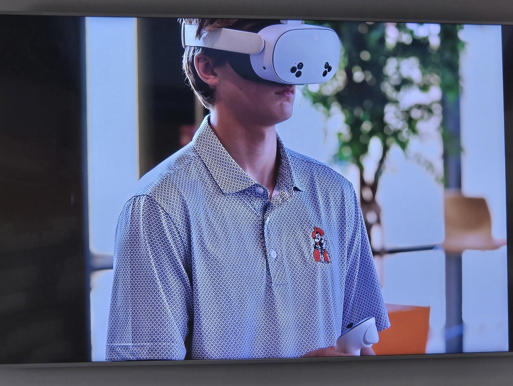 Ethan Boyd at the O.K. Stars Summer Research Program at O.S.U. 