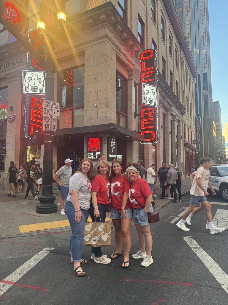 Claremore high school team in Nashville.