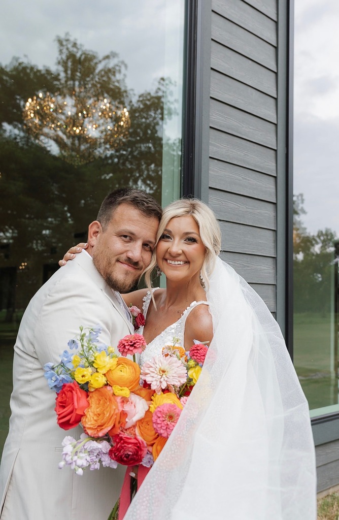 The Dexter's wedding photo.