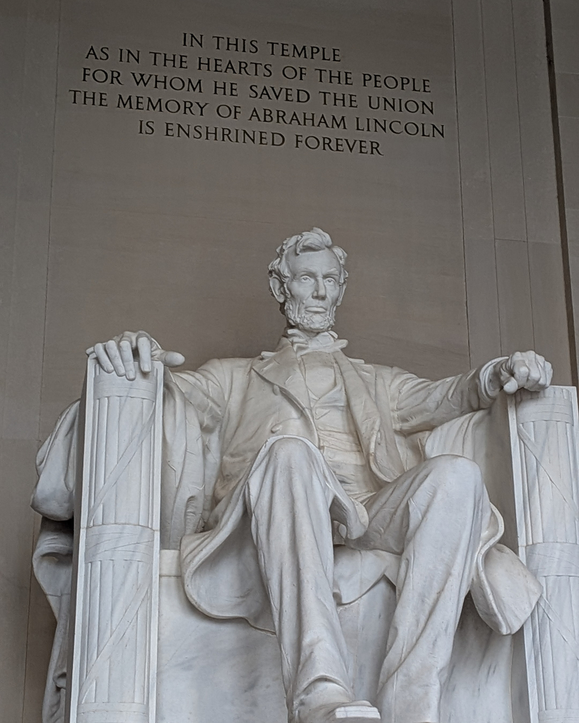 The Lincoln Memoriam.