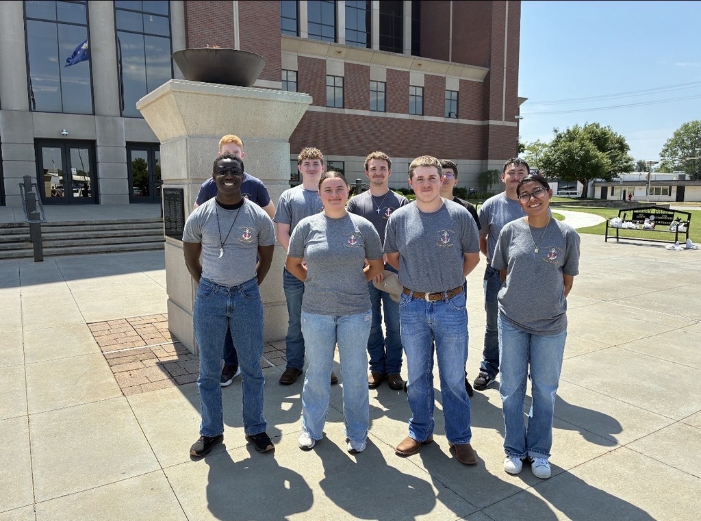 High school cadets training at the sheriff's office.