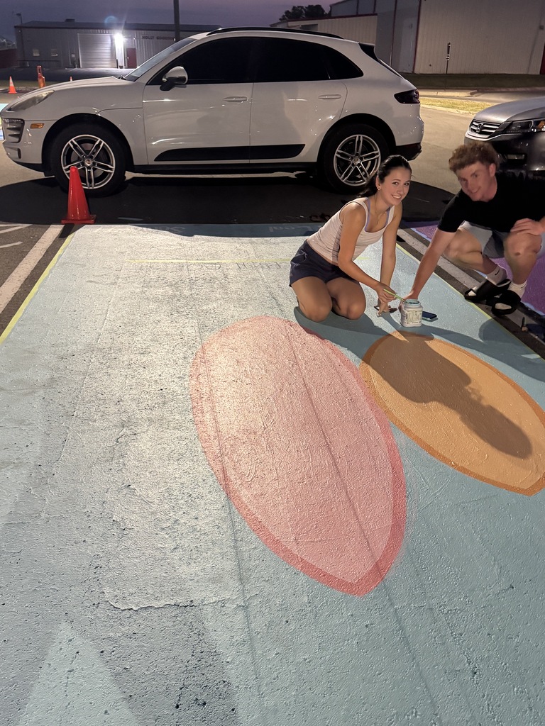 Senior Year Starts HERE!   The Class of 2027 is hard at work painting their senior parking spots! 🎓🖌️  What better way to kick off senior year than by putting your own personal mark on the CHS parking lot? This is just the first of MANY memories, milestones, and moments this class will make together.  Senior year is officially underway, Class of 2027!   Let’s make it one to remember!