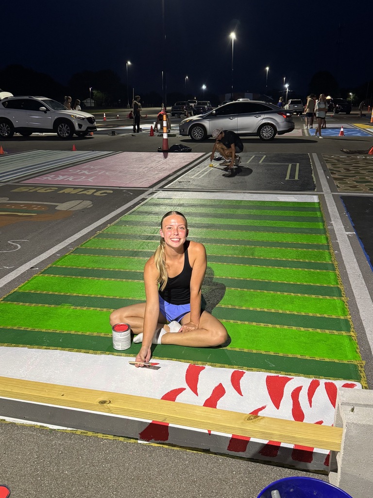 Senior Year Starts HERE!   The Class of 2027 is hard at work painting their senior parking spots! 🎓🖌️  What better way to kick off senior year than by putting your own personal mark on the CHS parking lot? This is just the first of MANY memories, milestones, and moments this class will make together.  Senior year is officially underway, Class of 2027!   Let’s make it one to remember!