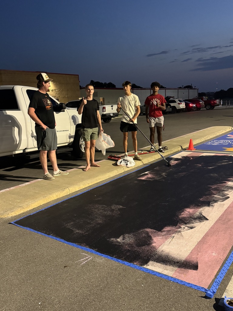Senior Year Starts HERE!   The Class of 2027 is hard at work painting their senior parking spots! 🎓🖌️  What better way to kick off senior year than by putting your own personal mark on the CHS parking lot? This is just the first of MANY memories, milestones, and moments this class will make together.  Senior year is officially underway, Class of 2027!   Let’s make it one to remember!