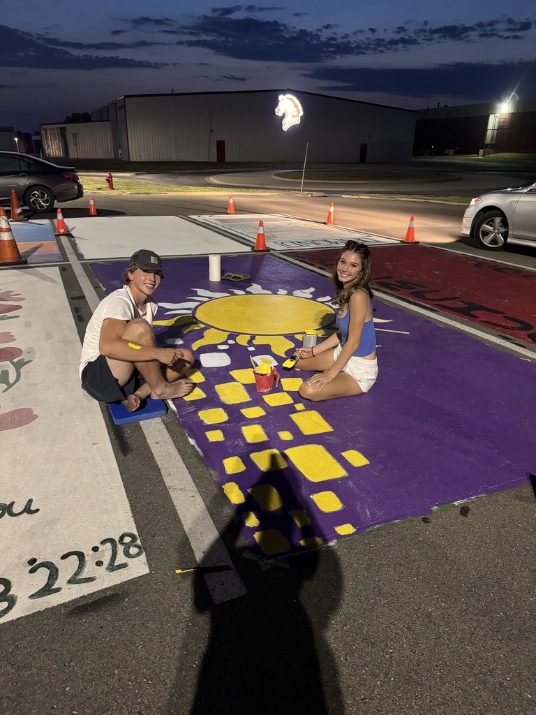 Senior Year Starts HERE!   The Class of 2027 is hard at work painting their senior parking spots! 🎓🖌️  What better way to kick off senior year than by putting your own personal mark on the CHS parking lot? This is just the first of MANY memories, milestones, and moments this class will make together.  Senior year is officially underway, Class of 2027!   Let’s make it one to remember!