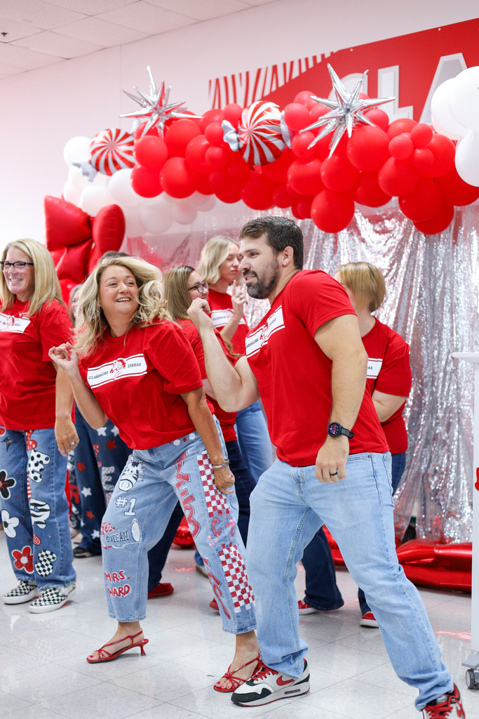 teachers dancing