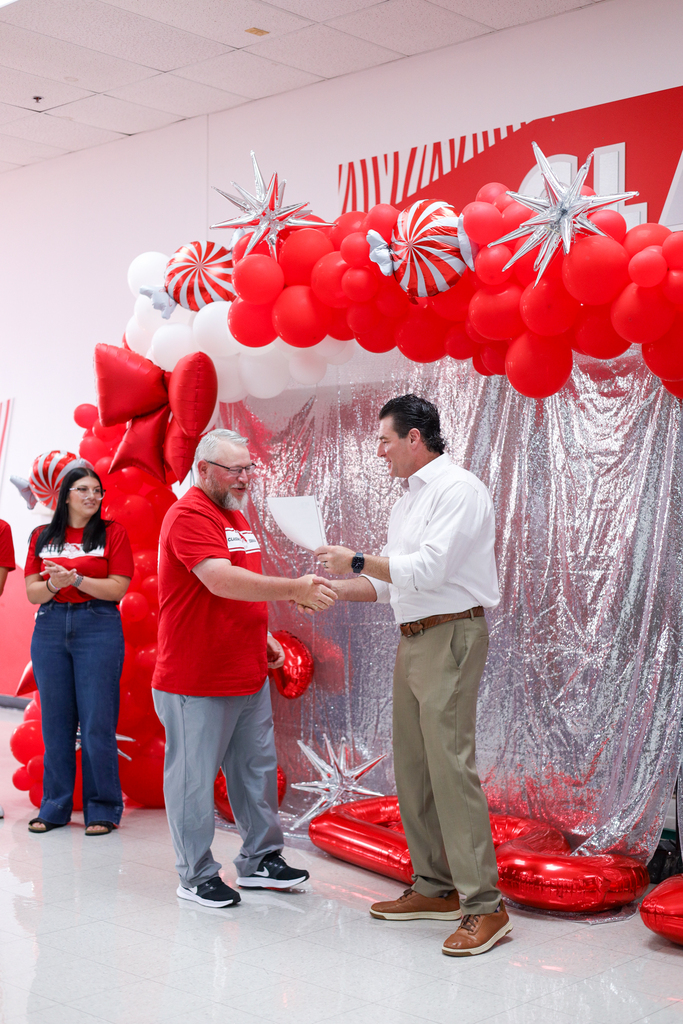 teacher receiving grant