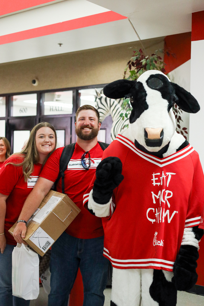 teacher with chic fal a cow