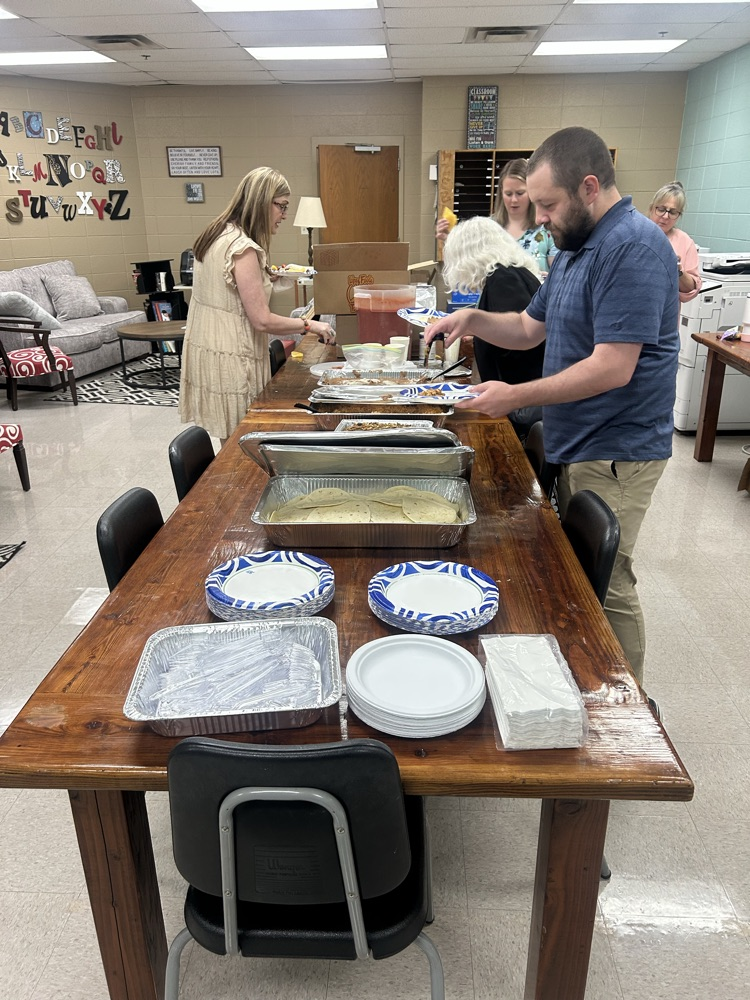 Westside teachers making food 