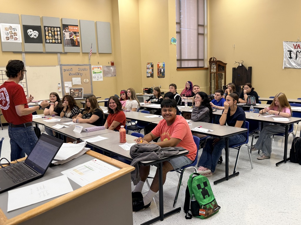School is back and Drama students are ready to go