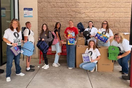 BACK PACKS DONATED FROM HARD ROCK 