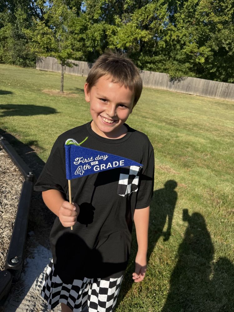 first day of school photo