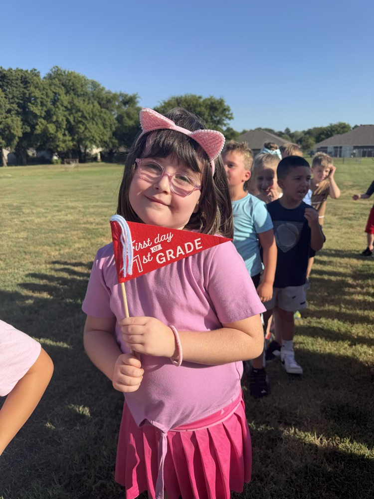 first day of school photo
