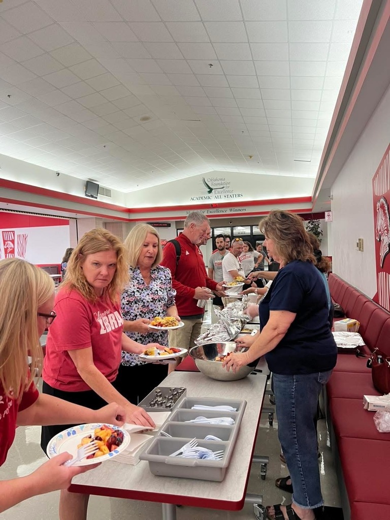 Huge thank you to Sageeyah Baptist Church!   We are so grateful to Sageeyah Baptist Church for providing a delicious breakfast for our teachers during professional development last week! They always spoil us with their wonderful homemade casseroles, and we are so thankful for their continued support of our CHS staff.   Thank you for helping us start our day with full stomachs and happy hearts!