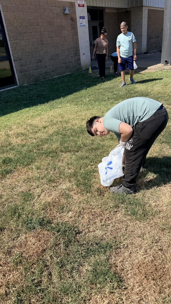 CLEANING UP THE SCHOOL 