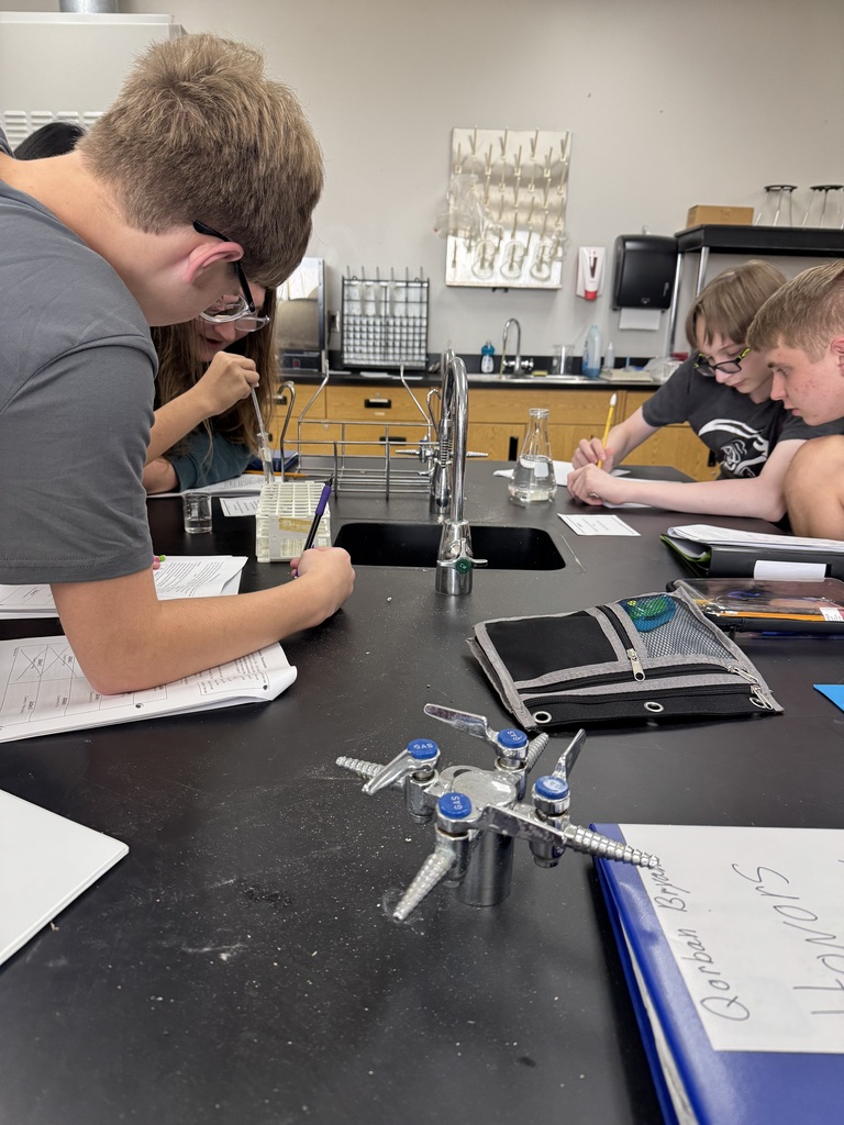 🧪 Precision Meets Accuracy in Biology! 🧪  Our Biology students put their skills to the test with hands-on measurement stations! Students worked together, followed directions, and applied what they learned about precision and accuracy to complete each challenge correctly.  A great opportunity to turn classroom learning into real-world lab experience!