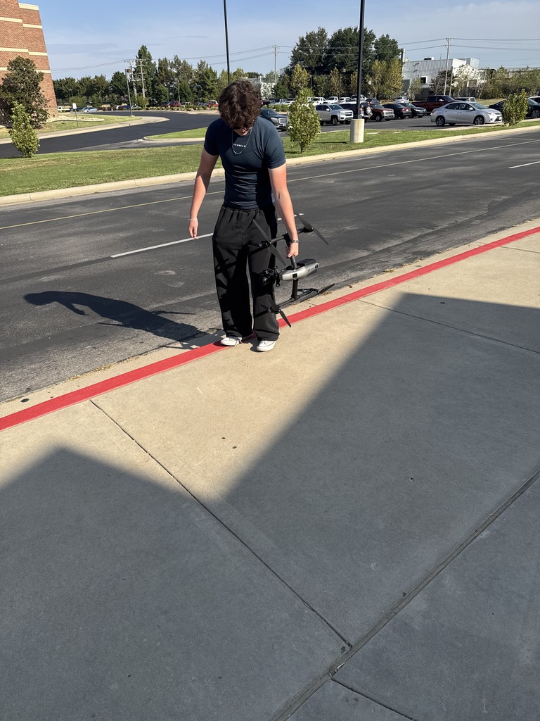 The future of flight is taking off at CHS! Our Aeronautics students are getting the commercial DJI drone ready for aerial photography, search and rescue, and other UAS missions.  Certified commercial drone operator Haeden Taber is helping train the next generation of Flying Zebras!