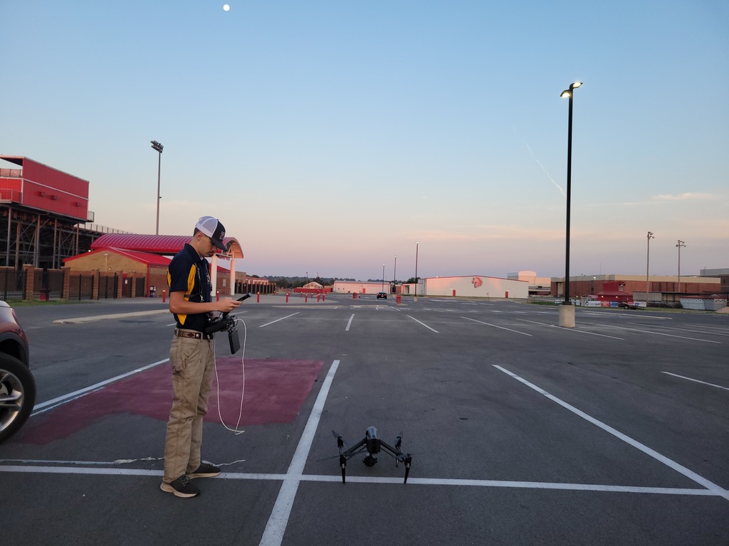 🚁 A Bird’s-Eye View of Senior Creativity! 🎨 Cadet Spaulding took to the skies with an NJROTC drone to capture our newly painted senior parking spots from above! Our seniors put their personalities, passions, and creativity into every space, creating a colorful display of school spirit. Seeing them all together from the air makes them even more impressive! Great job, seniors—and shoutout to Cadet Spaulding for putting his drone skills to work!
