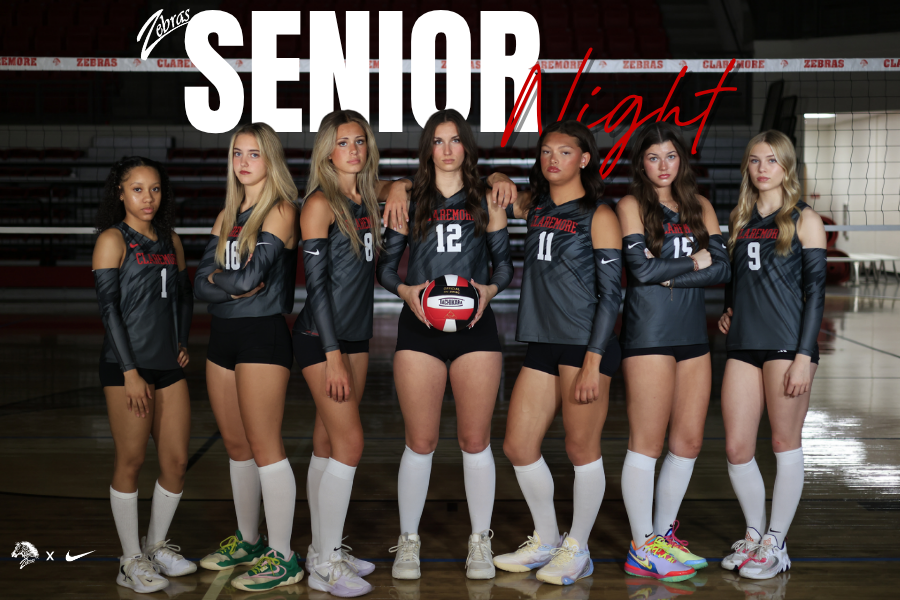 volleyball Senior Night Graphic