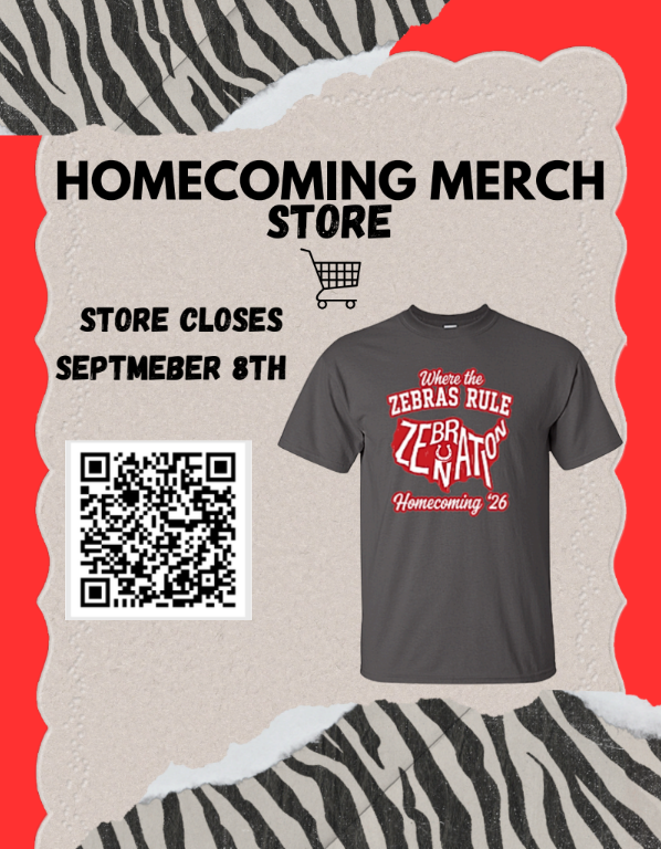 🦓 Homecoming shirt orders are now open! 🎉  Check out the options and get your order in before the deadline on September 8th!  https://zebrahomecoming.itemorder.com/shop/sale/