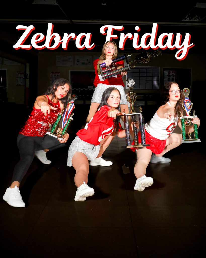 Dance team on Zebra Friday