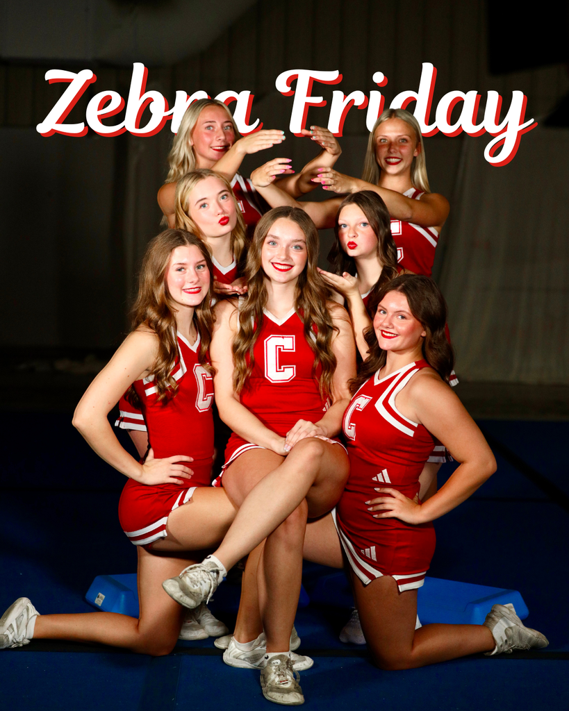 Cheer team on Zebra Friday