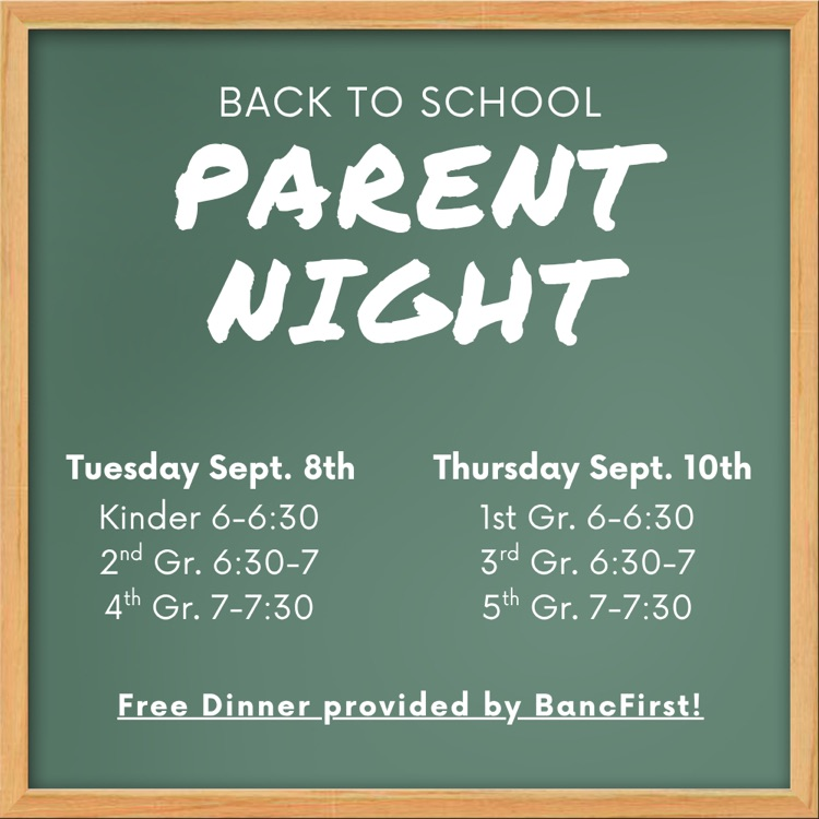 back to school parent night