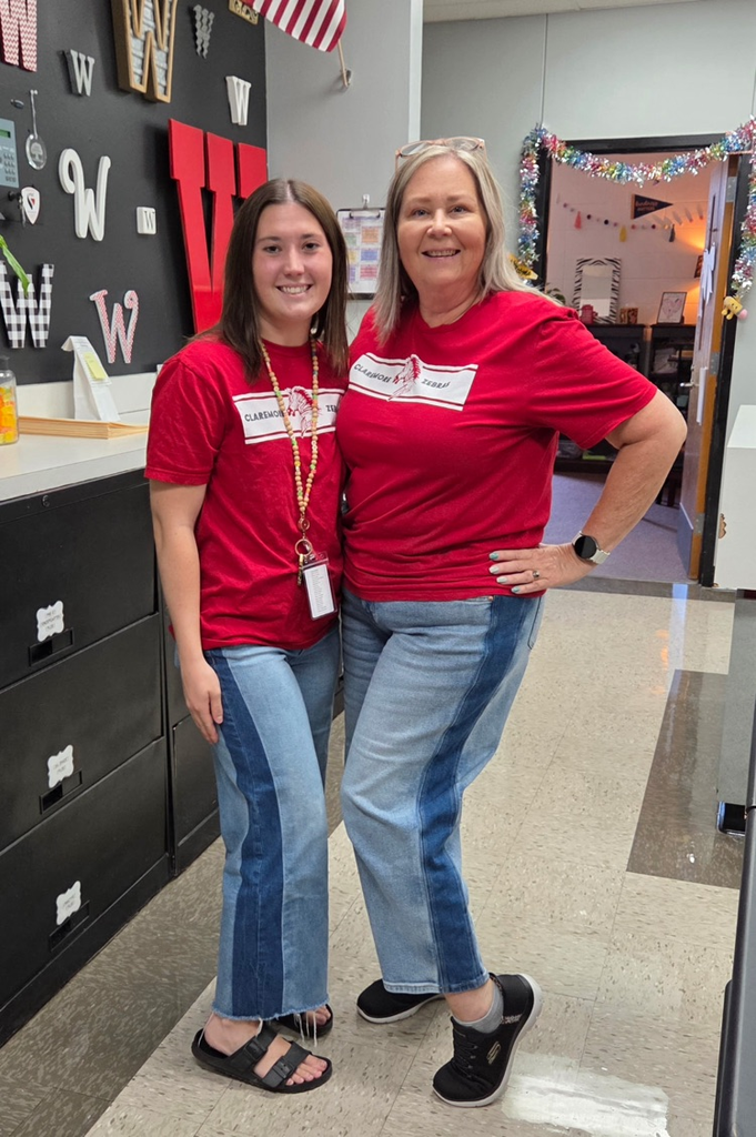 Mrs Williams and Duncan matching